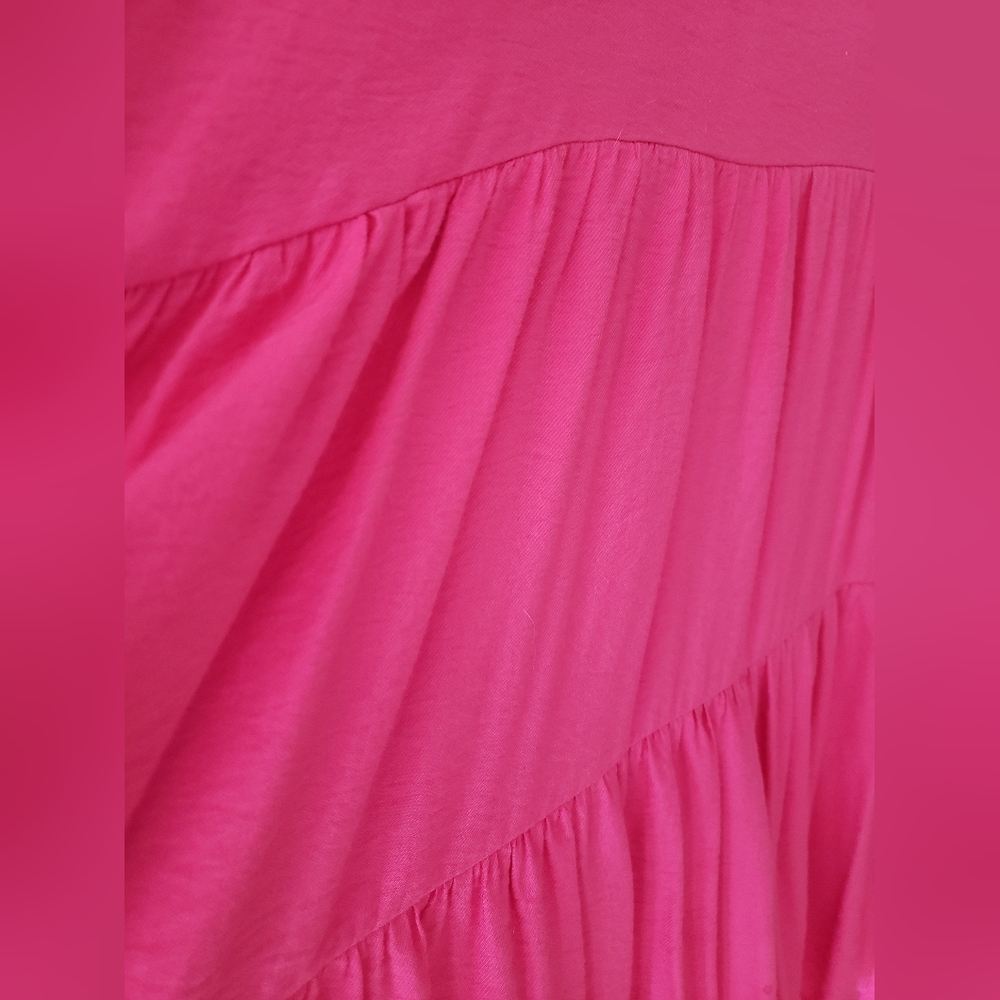 Maeve Pink Gorgeous High Low Cotton Viscose Dress!!! - Picture 10 of 12